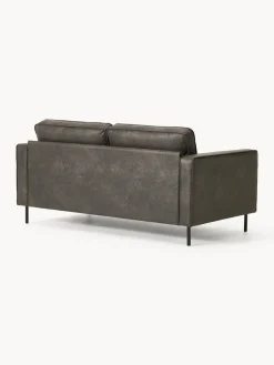 Westwing Collection Sofá de cuero reciclado Hunter (2 plazas)^ Sofás 2 Plazas|Sofás