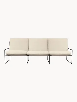 Ferm Living Sofá de jardín en tejido bouclé Desert (3 plazas)