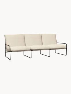 Ferm Living Sofá de jardín en tejido bouclé Desert (3 plazas)