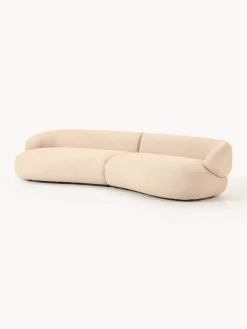 Westwing Collection Sofá en tejido bouclé Alba (4 plazas)^ Sofás 3 Plazas|Sofás