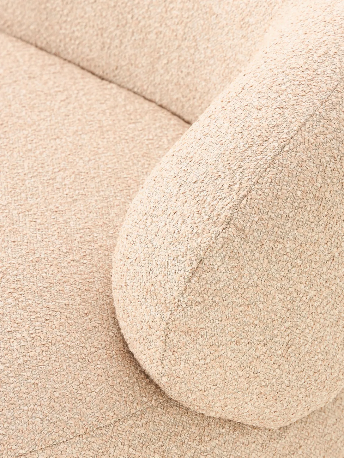 Westwing Collection Sofá en tejido bouclé Alba (4 plazas)^ Sofás 3 Plazas|Sofás