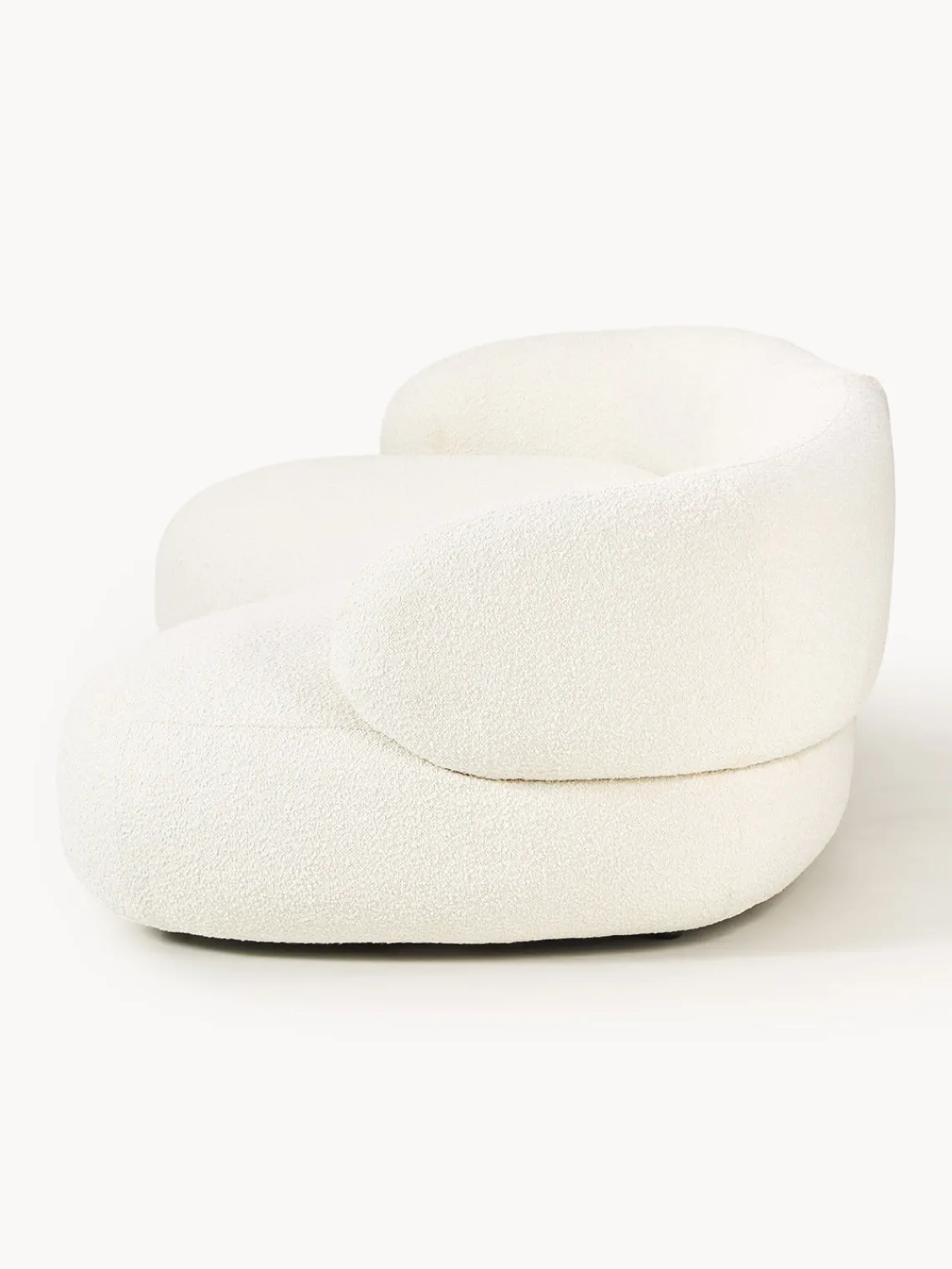 Westwing Collection Sofá en tejido bouclé Alba (4 plazas)