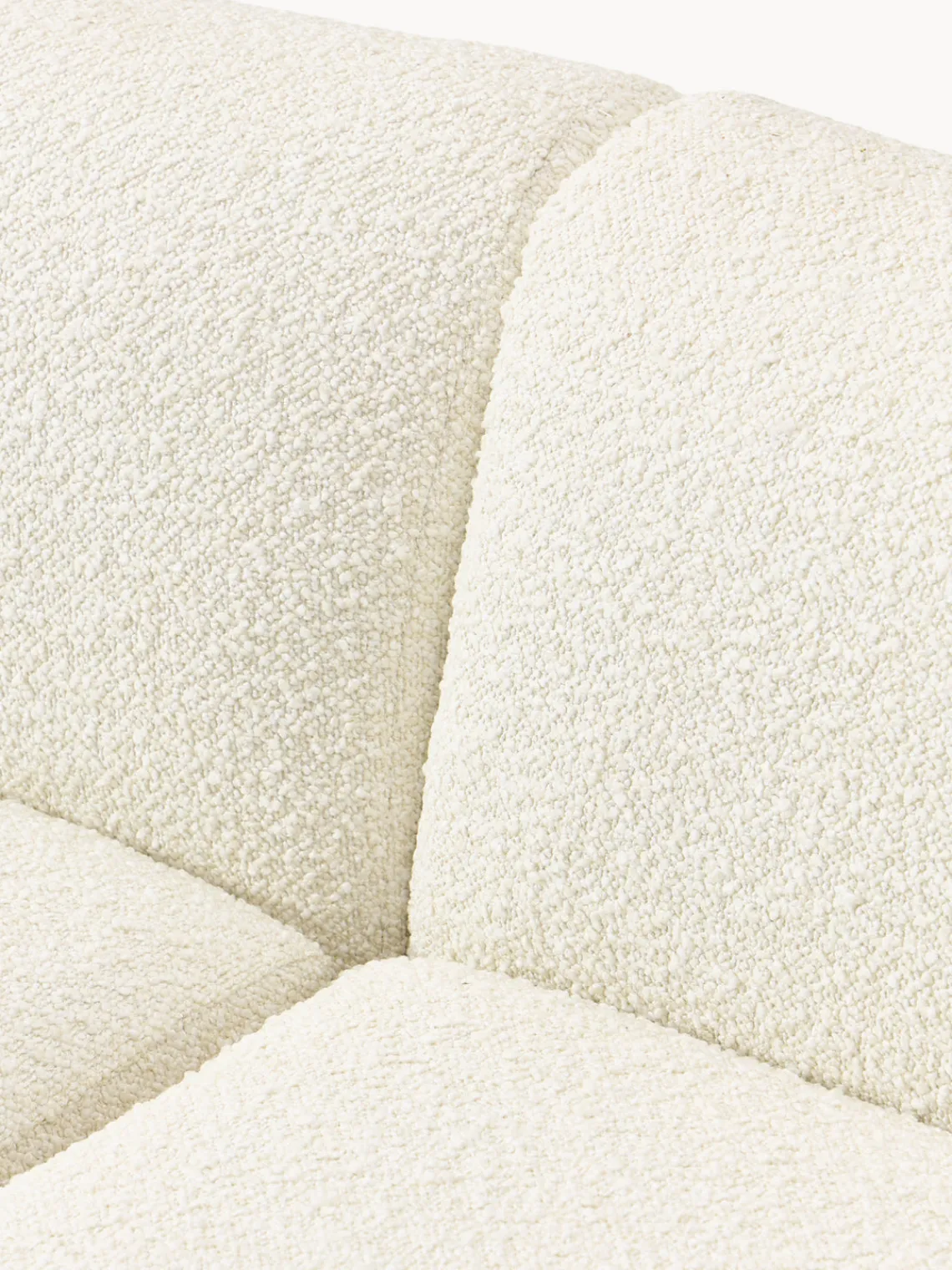 Westwing Collection Sofá en tejido bouclé Alba (4 plazas)