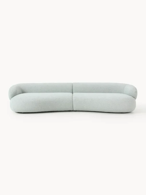 Westwing Collection Sofá en tejido bouclé Alba (4 plazas)