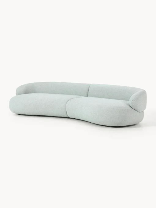 Westwing Collection Sofá en tejido bouclé Alba (4 plazas)
