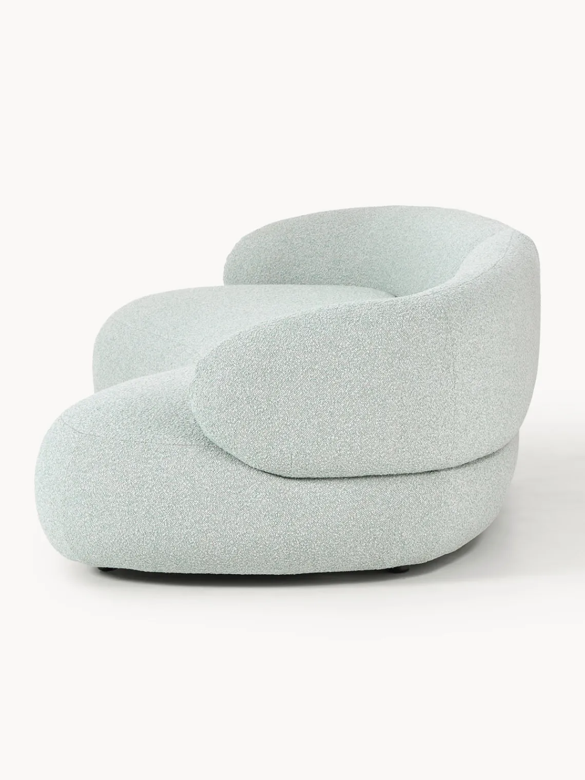 Westwing Collection Sofá en tejido bouclé Alba (4 plazas)