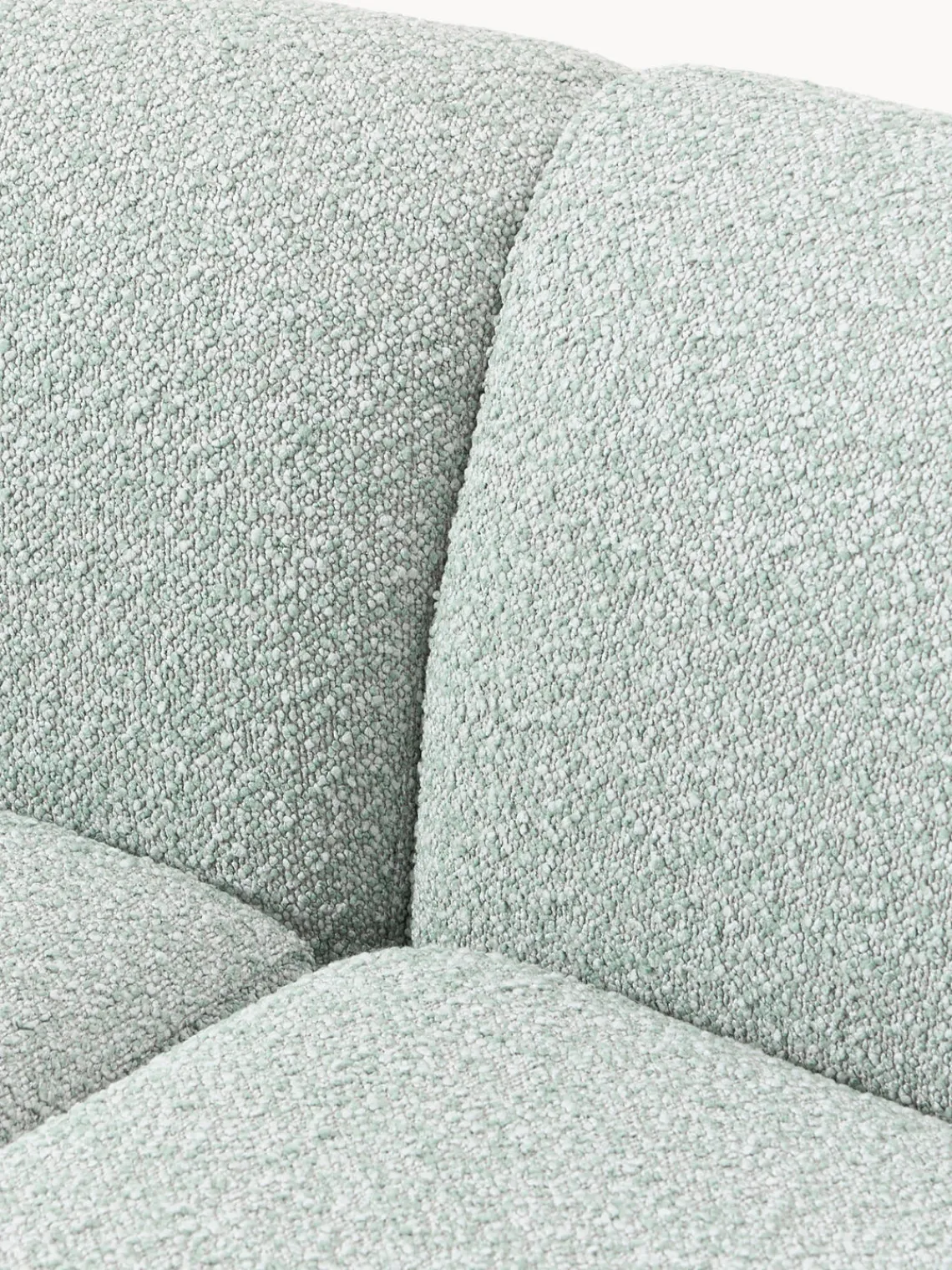 Westwing Collection Sofá en tejido bouclé Alba (4 plazas)