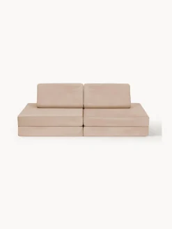Niños Funzy Sofá infantil modular artesanal de terciopelo Mila