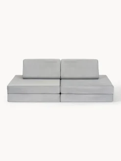 Funzy Sofá infantil modular artesanal de terciopelo Mila^Niños Decoración Infantil|Puf Infantiles