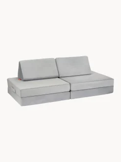 Funzy Sofá infantil modular artesanal de terciopelo Mila^Niños Decoración Infantil|Puf Infantiles