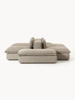 Westwing Collection Sofá lounge modular con reposapiés Felix