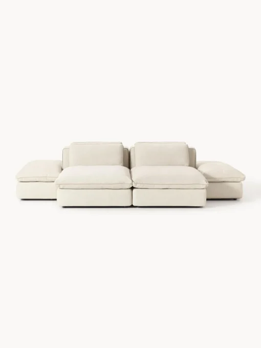 Westwing Collection Sofá lounge modular con reposapiés Felix^ Sofás 4 Plazas