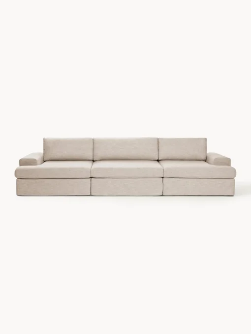 Westwing Collection Sofá modular con tapizado desenfundable Russell (4 plazas)^ Sofás 4 Plazas