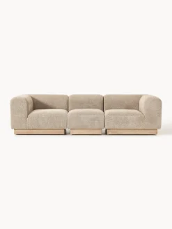 Westwing Collection Sofá modular de borreguillo bouclé Natalie (3 plazas)^ Sofás 3 Plazas|Sofás