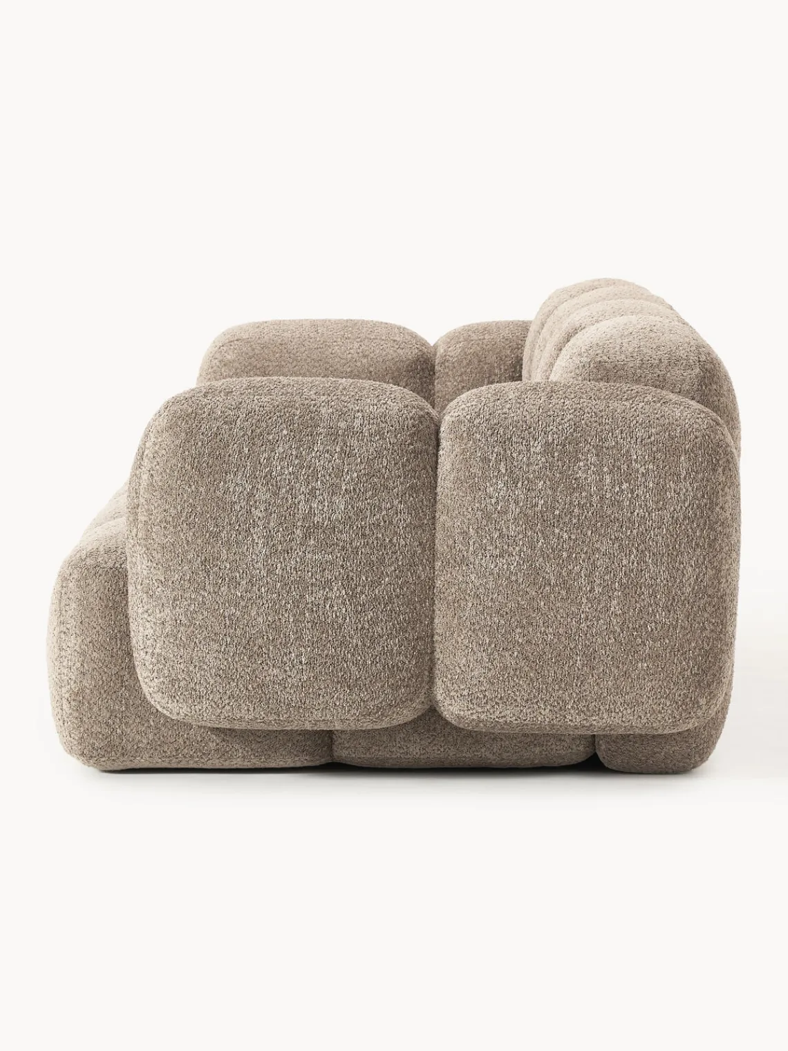 Westwing Collection Sofá modular de borreguillo bouclé Tayla (3 plazas)^ Sofás 3 Plazas|Sofás