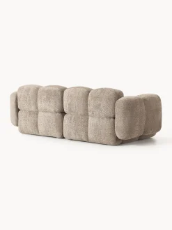 Westwing Collection Sofá modular de borreguillo bouclé Tayla (3 plazas)^ Sofás 3 Plazas|Sofás