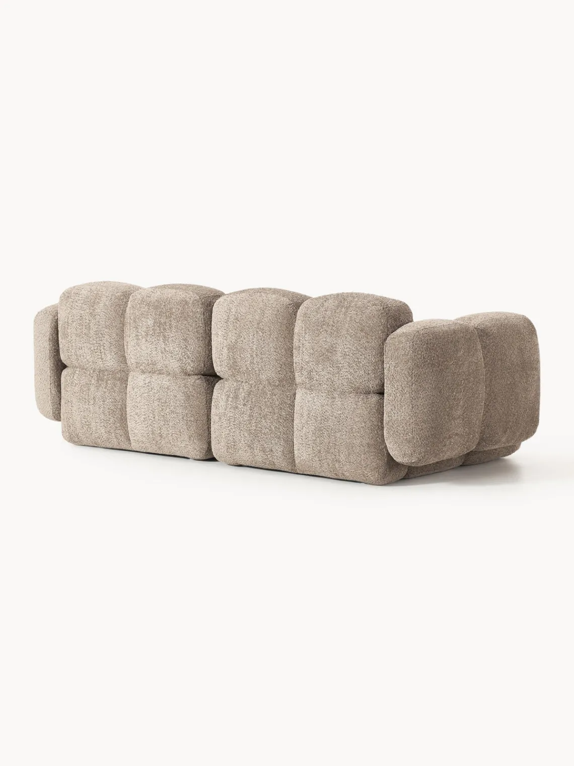Westwing Collection Sofá modular de borreguillo bouclé Tayla (3 plazas)^ Sofás 3 Plazas|Sofás
