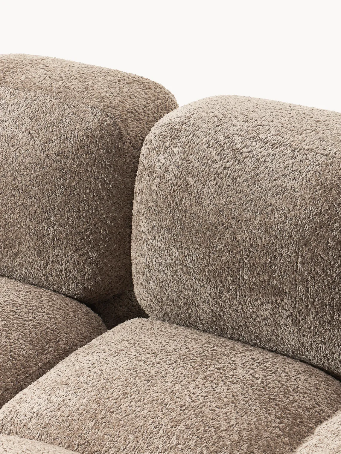Westwing Collection Sofá modular de borreguillo bouclé Tayla (3 plazas)^ Sofás 3 Plazas|Sofás