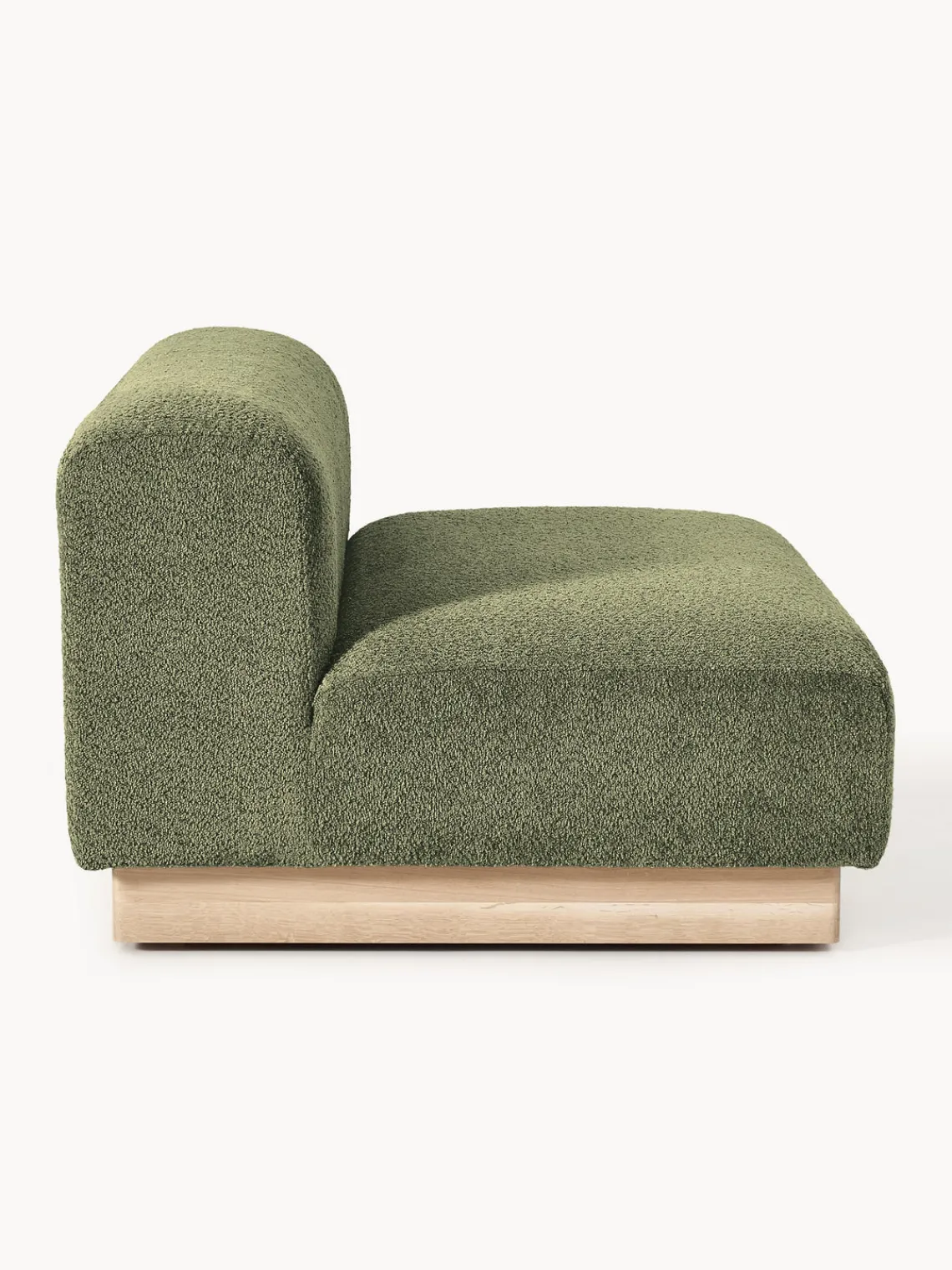 Westwing Collection Sofá modular de borreguillo bouclé Natalie (2 plazas)^ Sofás 2 Plazas|Sofás