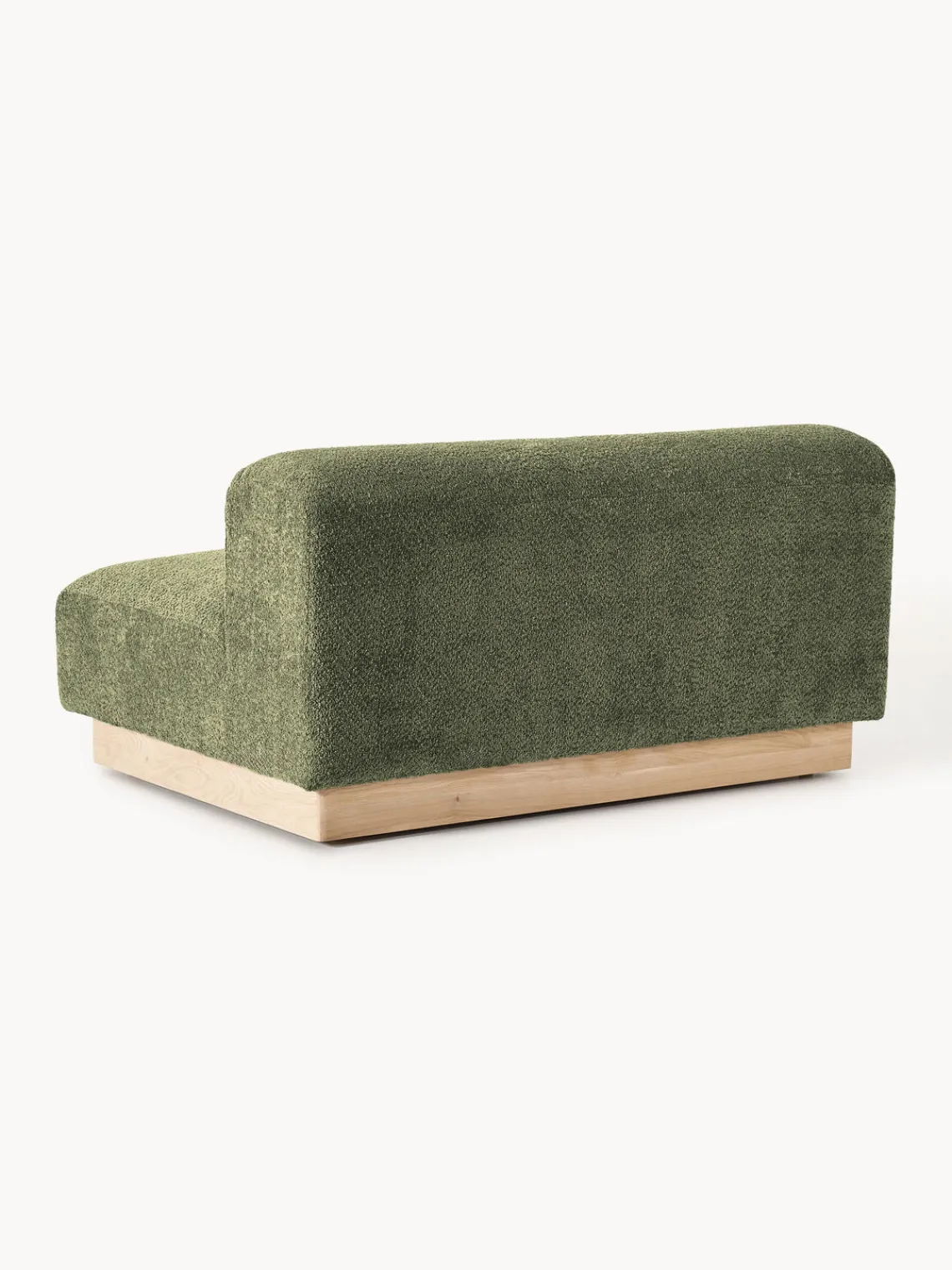 Westwing Collection Sofá modular de borreguillo bouclé Natalie (2 plazas)^ Sofás 2 Plazas|Sofás