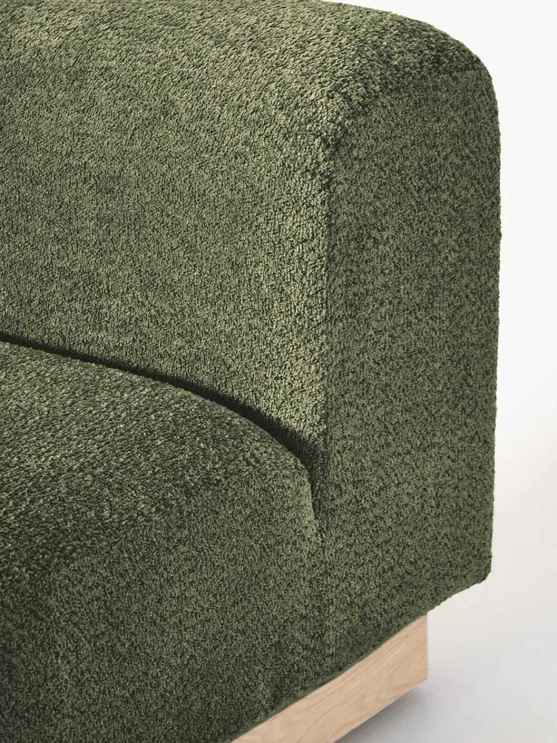 Westwing Collection Sofá modular de borreguillo bouclé Natalie (2 plazas)^ Sofás 2 Plazas|Sofás