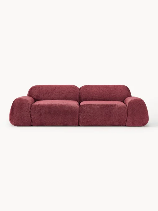 Westwing Collection Sofá modular de borreguillo bouclé Wolke (3 plazas)^ Sofás 3 Plazas|Sofás