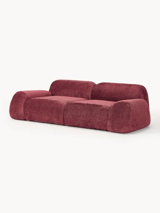 Westwing Collection Sofá modular de borreguillo bouclé Wolke (3 plazas)^ Sofás 3 Plazas|Sofás