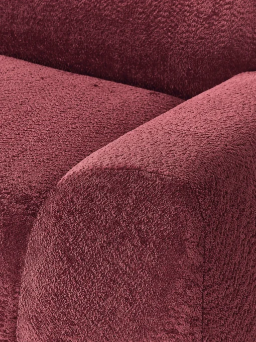 Westwing Collection Sofá modular de borreguillo bouclé Wolke (3 plazas)^ Sofás 3 Plazas|Sofás