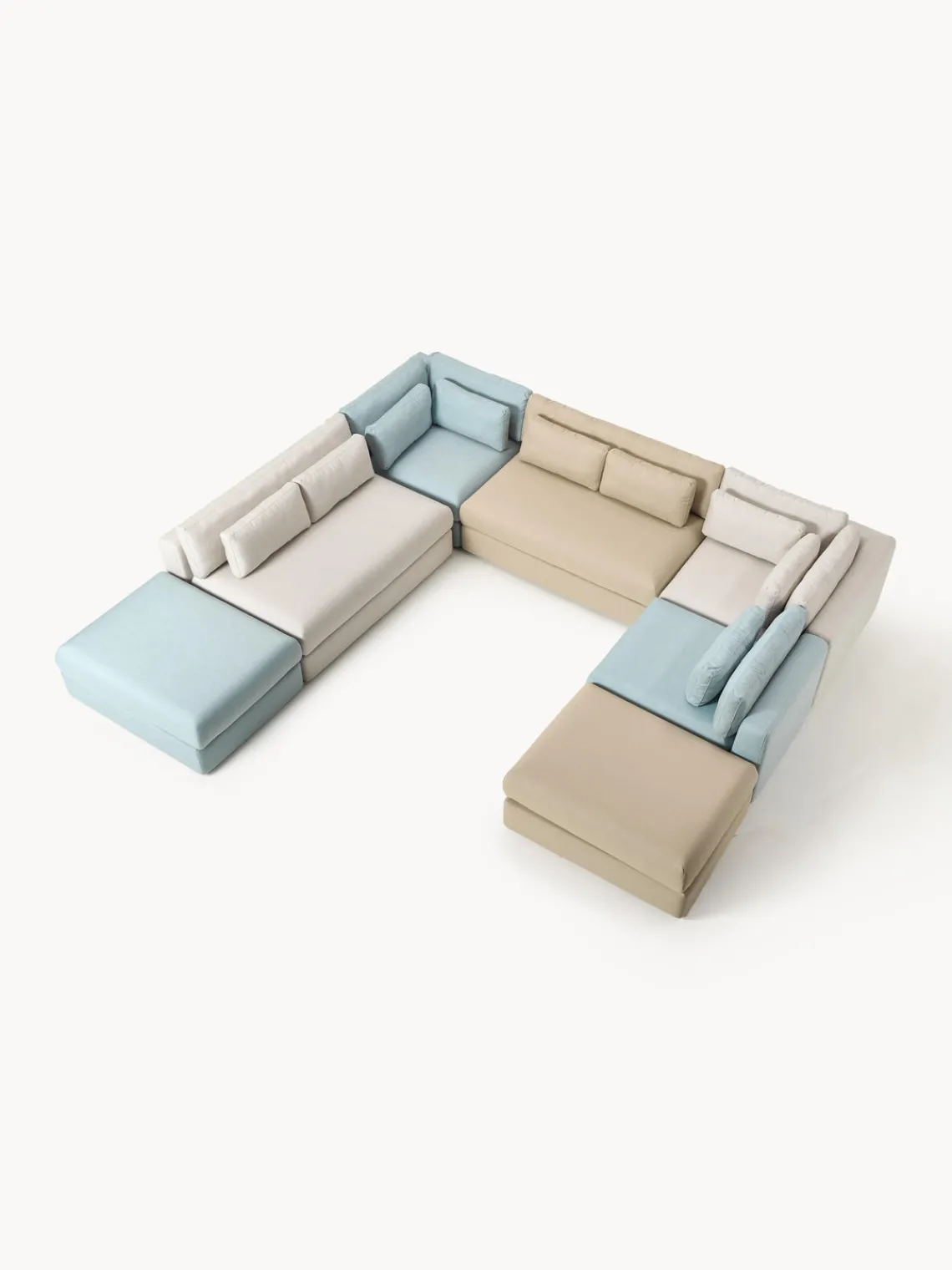 Westwing Collection Sofá modular de jardín Rabea (2 plazas)^ Sofás De Exterior|Sofás De Exterior
