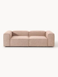 Westwing Collection Sofá modular de mezcla de lino Lennon (3 plazas)^ Sofás