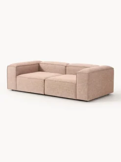 Westwing Collection Sofá modular de mezcla de lino Lennon (3 plazas)^ Sofás
