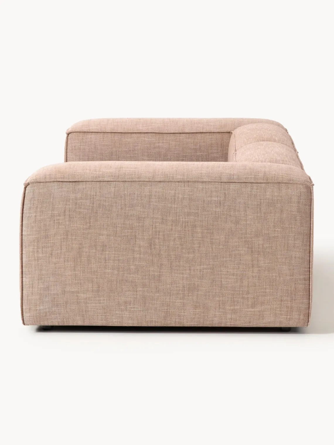 Westwing Collection Sofá modular de mezcla de lino Lennon (3 plazas)^ Sofás