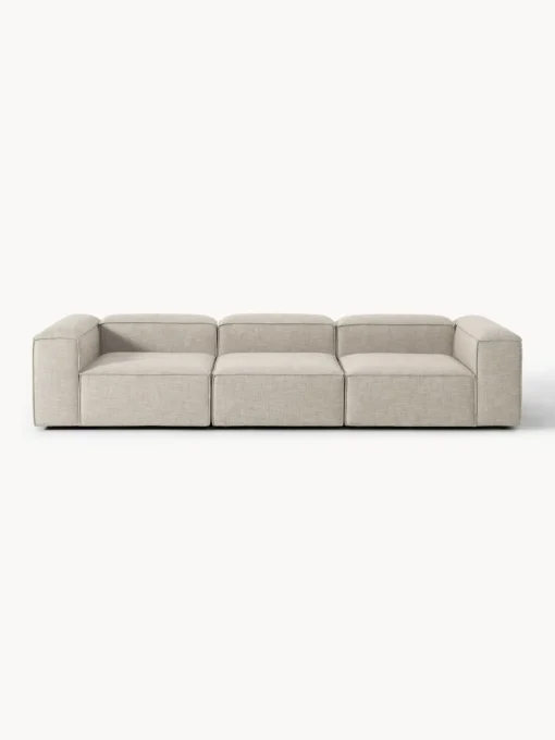 Westwing Collection Sofá modular de mezcla de lino Lennon (4 plazas)^ Sofás 4 Plazas