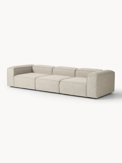 Westwing Collection Sofá modular de mezcla de lino Lennon (4 plazas)^ Sofás 4 Plazas
