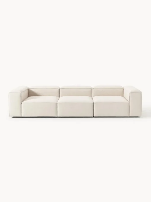 Westwing Collection Sofá modular de mezcla de lino Lennon (4 plazas)^ Sofás 4 Plazas
