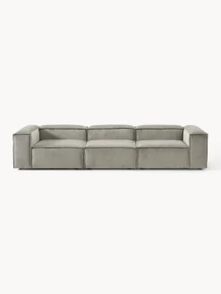Westwing Collection Sofá modular de pana Lennon (4 plazas)