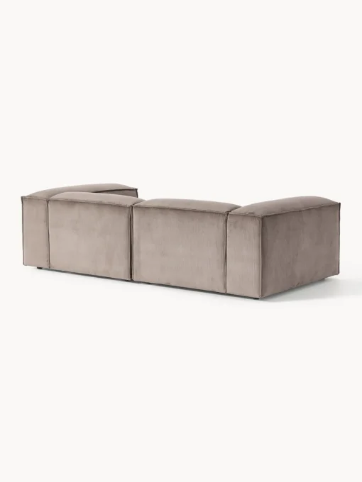 Westwing Collection Sofá modular de pana Lennon (3 plazas)