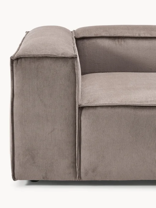 Westwing Collection Sofá modular de pana Lennon (3 plazas)