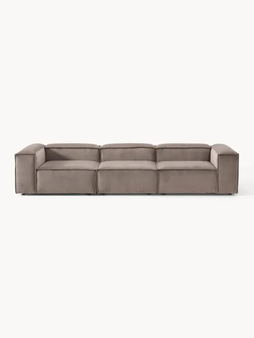 Westwing Collection Sofá modular de pana Lennon (4 plazas)