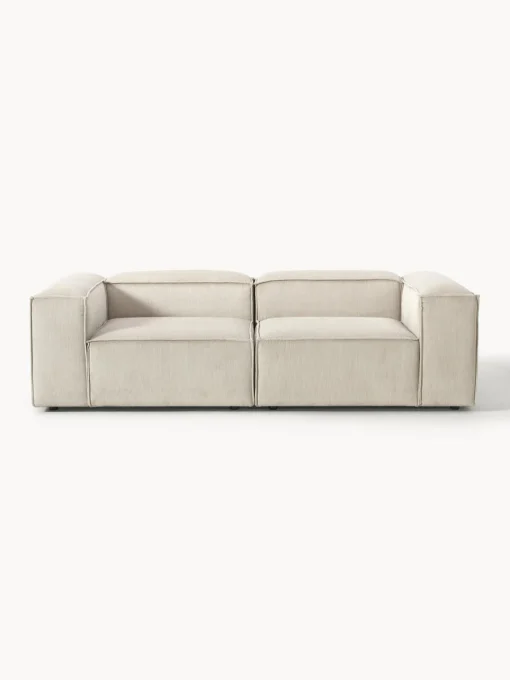 Westwing Collection Sofá modular de pana Lennon (3 plazas)