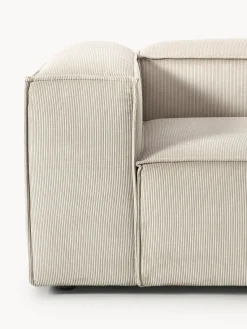Westwing Collection Sofá modular de pana Lennon (3 plazas)