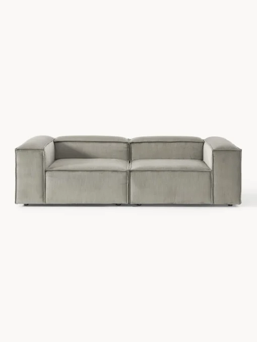 Westwing Collection Sofá modular de pana Lennon (3 plazas)