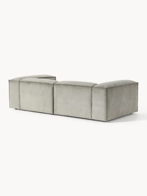 Westwing Collection Sofá modular de pana Lennon (3 plazas)