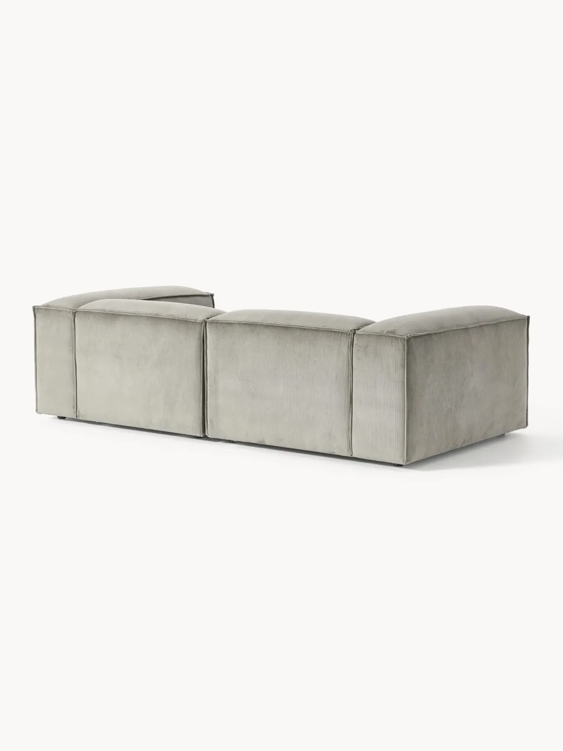 Westwing Collection Sofá modular de pana Lennon (3 plazas)