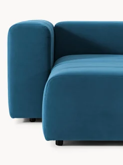 Westwing Collection Sofá modular de terciopelo con reposapiés Lena (3 plazas)^ Sofás Rinconeras|Sofás