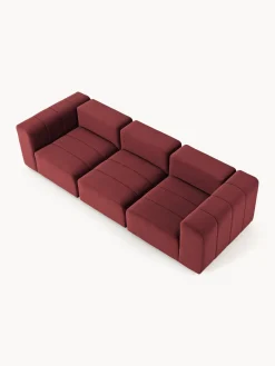 Westwing Collection Sofá modular de terciopelo con reposapiés Lena (3 plazas)^ Sofás 3 Plazas|Sofás