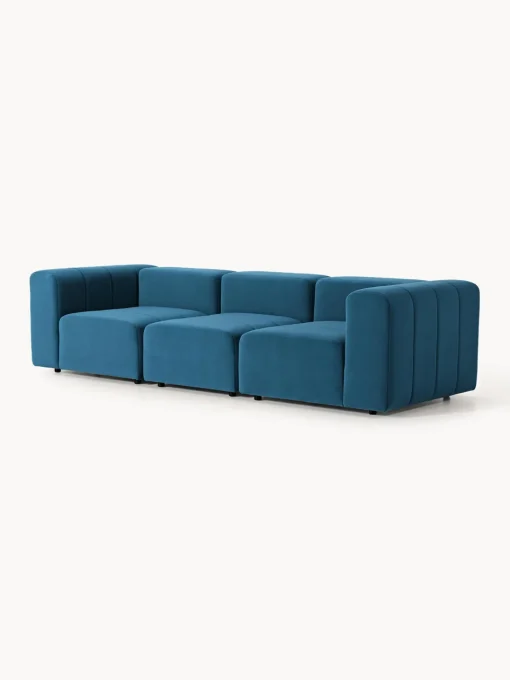 Westwing Collection Sofá modular de terciopelo Lena (4 plazas)^ Sofás 3 Plazas|Sofás
