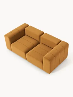 Westwing Collection Sofá modular de terciopelo Lena (3 plazas)