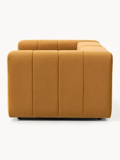 Westwing Collection Sofá modular de terciopelo Lena (3 plazas)