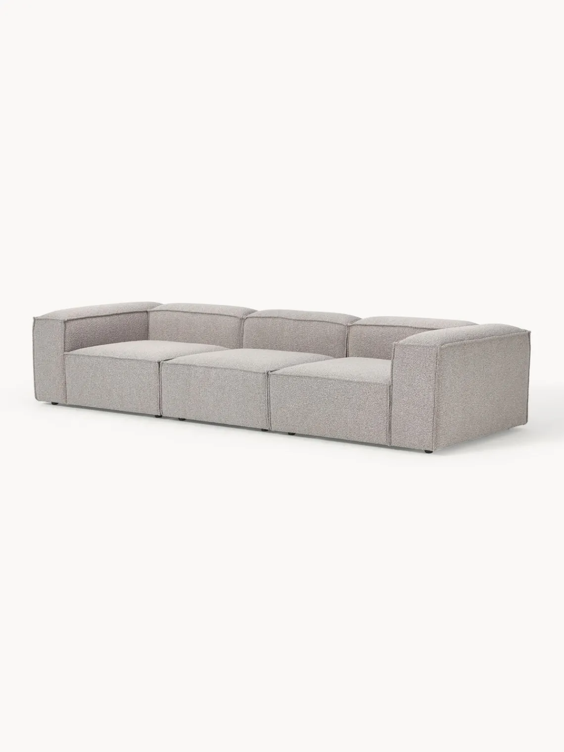 Westwing Collection Sofá modular en tejido bouclé Lennon (4 plazas)^ Sofás 4 Plazas